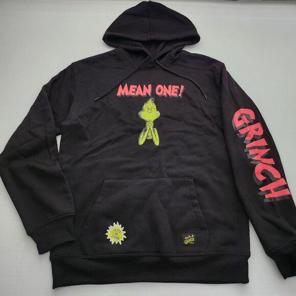 Grinch Hoody Size XS Black New - Picture 1 of 5